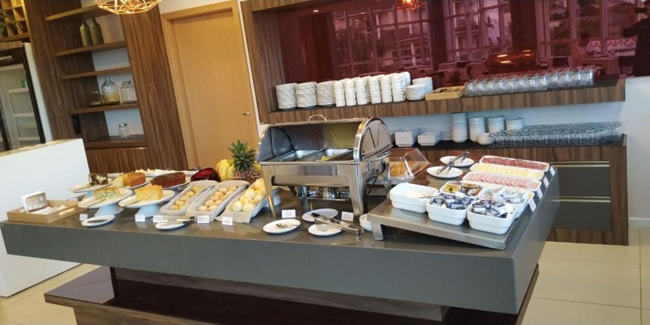 Chapecó Mogano Express Hotel- Eletroposto מראה חיצוני תמונה